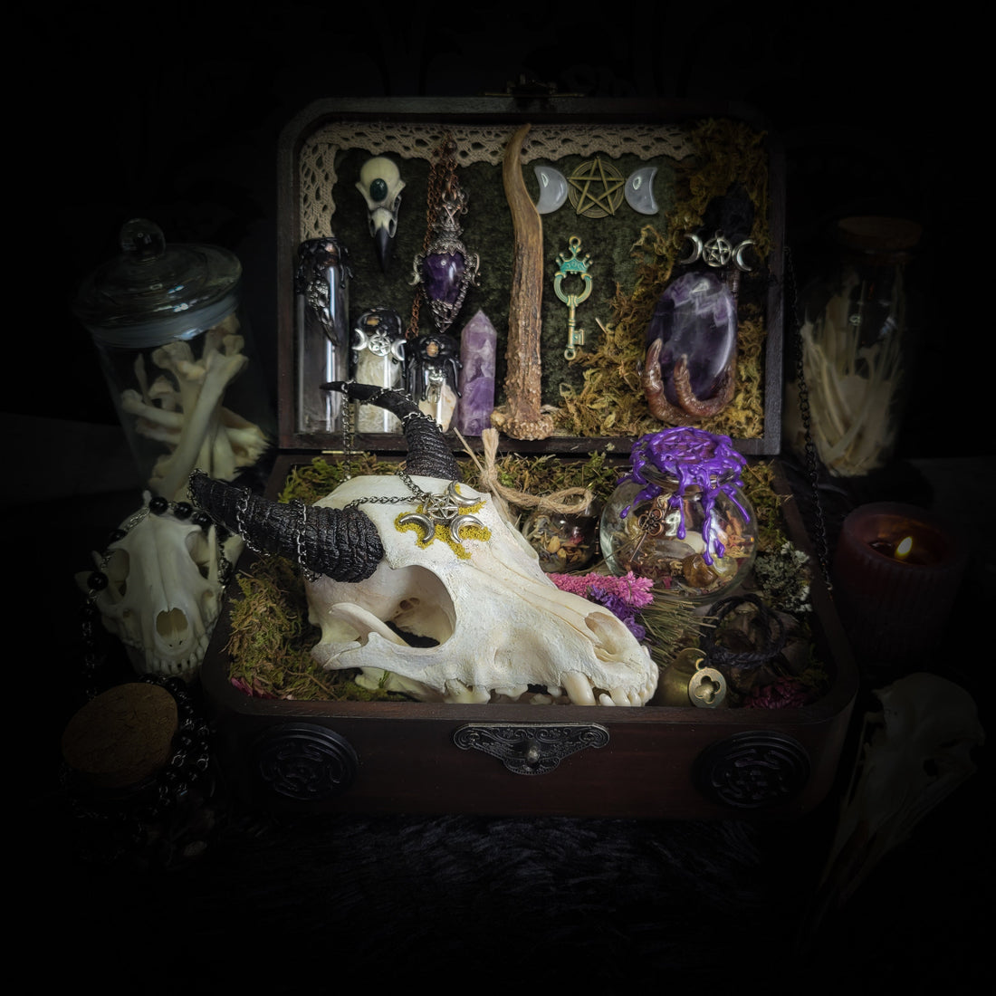 The Witchcraft in My Work: Spell Jars, Sigils & Portable Altars